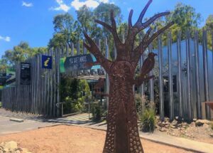 Sammy Trist artwork at the Yea Discovery Centre