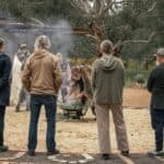 yarning circle and welcome smoking ceremony